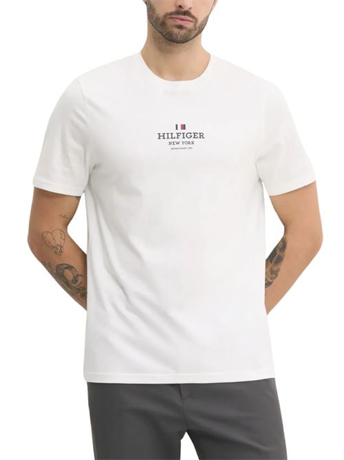 T-shirt ny bianco Tommy Hilfiger | MW0MW38980YBR